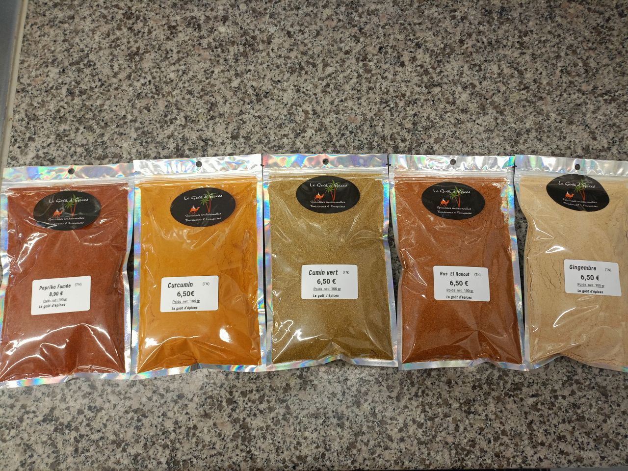 Épices tunisiennes